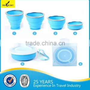 Travel Portable Silicone Folding Cup thumbnail-2