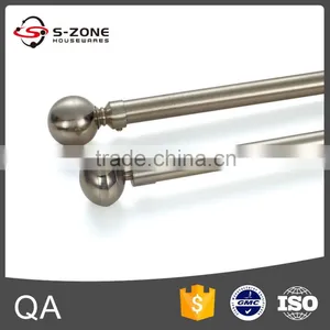Moderm Design Curtain Metal Rod With Curtain Pole Set thumbnail-4