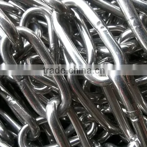 Staniless Steel Link Chain SUS 304/316 Commercial Chain Alloy Steel High Strength Lifting Chain thumbnail-1