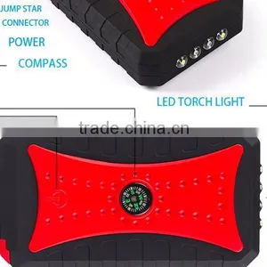 New Products 7500mah Waterproof Multi-function Auto Emergency Start Power With 4 Usb Output With Compass thumbnail-5
