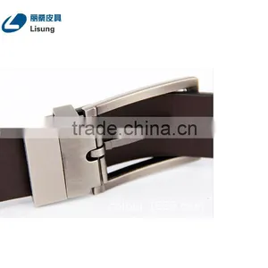 Fashion Brand Genuine Men's Leather Reversible Belt thumbnail-4