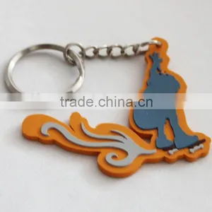 Fashion Eco-friendly Silicone Fox Tail Keychain thumbnail-1
