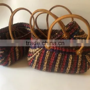 Hottest Selling Multi-color Water Hyancinth Bag From Vietnam thumbnail-1