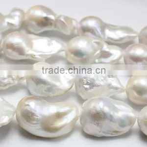 Freshwater Baroque 16-18mm White thumbnail-4