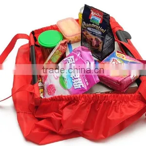 Custom High Quality Fashionable Oxfold Foldable Eco Friendly Large Capacity Tote Supermarket Shopping Bag thumbnail-3
