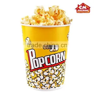 Food Standard Custom Printed Paper Popcorn Cups thumbnail-4