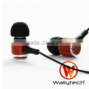 Wallytech Original New For IPod Wooden Earphone thumbnail-1