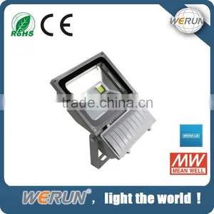 70W Meanwell Outdoor Light High Temperature Resistant Dimmable Silm Led Flood Light thumbnail-1