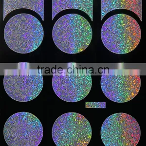 2016 Hot Selling Silver Laser Nail Art Stencil thumbnail-4