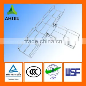 Galvanized Wire Mesh Cable Tray-horizontal Tee thumbnail-1