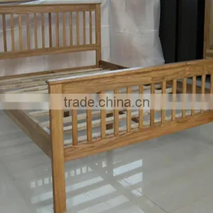 Modern Solid Wood Double Bed Designs For Bedroom Furniture thumbnail-1