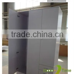 Fsc 3 Door Modern Melamine Wooden Bedroom Closet thumbnail-1