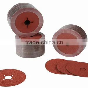 Abrasive Aluminum Oxide Polishing and Cleaning Fiber Disc thumbnail-1
