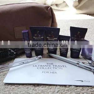 Deluxe Quality and Eco-friendly Inflight Cosmetic Kit/inflight Comfort Kit/inflight Sleeping Kit for Business Class thumbnail-1