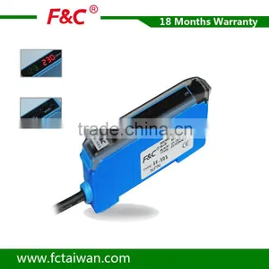 F&C Most Competitive Price Digital Display Fiber Optic Sensor Amplifier thumbnail-1