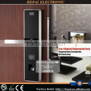Keyless Fingerprint Digital Sliding Gate Latch Door Lock Quality Choice thumbnail-1