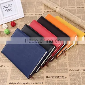 Factory Customized Leather Notebook Cover Faux Leather Notebook thumbnail-1
