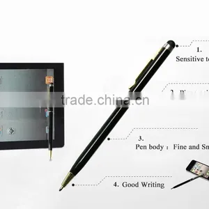 2 In 1Stylus Touch Pen Multi Colors Cheap Ballpoint Pens for Hotel Company Use thumbnail-2
