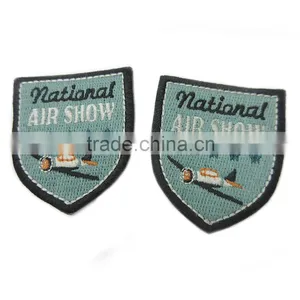 Custom Shaped Embroidered Patched No Minimum Laser Cut Embroidered Patch thumbnail-2