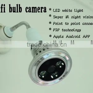Bulb Wifi Camera Lamp Hidden Camera HD With Night Vision ip Camera thumbnail-1