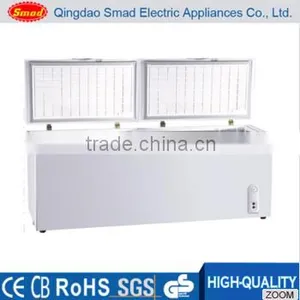 R134a Portable Single Solid Door Top Open Deep Chest Freezer With Lock & Key thumbnail-4