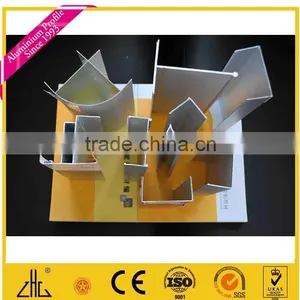 Aluminium Triangle Tube, Anodised Oval Aluminium Tube,Aluminium Flat Tube thumbnail-2