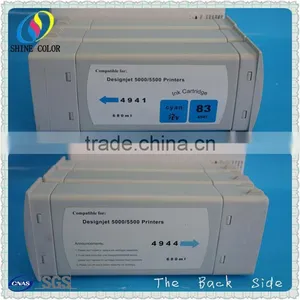 Compatible Pigment Ink for HP83 Ink Cartirdge for HP Designjet Z5500 thumbnail-1