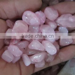2015 New Coming Cheapest Small Rose Quartz Stone Pink Crystal thumbnail-1