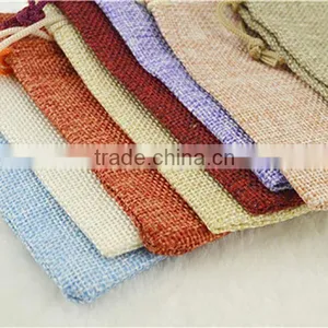 Wholesale Factory Price Cheap Burlap Fabric Small Jute Bag thumbnail-1