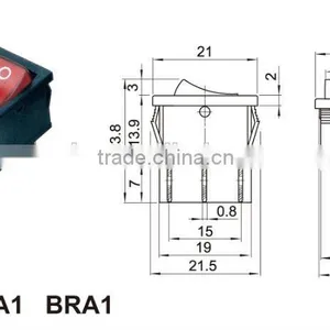 On-off Switchchzjcz/sub Minature Rocker Switch,rocker Switch Mini Switch thumbnail-6