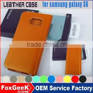 Leather Case Factory Directly Selling Two Mobile Phones Leather Case for Samsung in With Cheap Price thumbnail-1