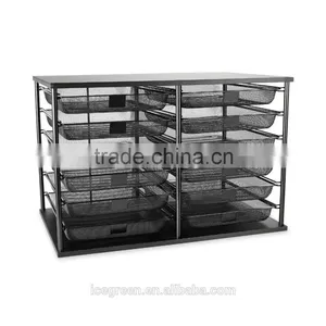 Metal Mesh 12-Compartment Organizer thumbnail-1
