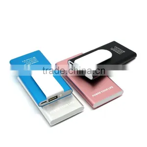 2016 Hot Selling Slim 3000mah Credit Card Portable Power Bank Silm Bank Power 2 IN 1 USB Charger thumbnail-1