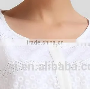 Women Crochet Front Opened Buttoned Shirt thumbnail-4