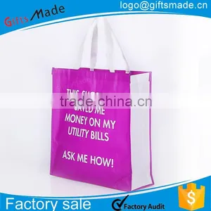 New Design Pictures Printing Shopping Garment Non Woven Bag thumbnail-1