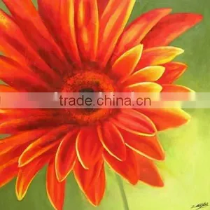 New Modern Beautiful Flower Oil Painting thumbnail-1