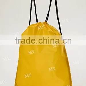 Promotional Durable Custom Polyester Drawstring Bag thumbnail-1