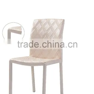 Dinning Chair With PU and High Rebound Sponge and Foam and Iron Legs thumbnail-2