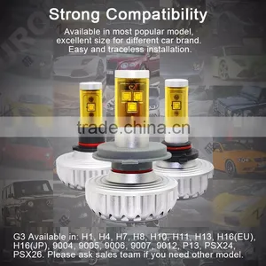 7200lm Canbus H7 LED Car Headlight 9007 Led Headlight thumbnail-5