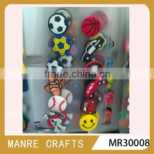 Custom Promotional Shoe Charms Accessory Charms Rubber PVC Shoe Buckles thumbnail-1