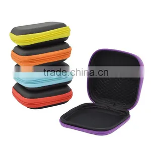 Mini Square Shape EVA Earphone Carrying Bag, EVA Earphone Case Bag thumbnail-1