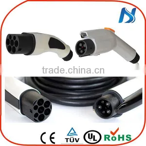 Single Phase Type 1 to Type 2 Charging Connector thumbnail-1