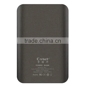 Cager B13 7800mAh Smart Power Bank External Battery Dual USB for IPhone/for IPad/for Samsung/for HTC/Xiaomi thumbnail-2