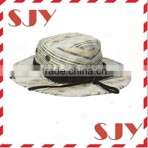 Wide Brim Custom Printed Bucket Hats Wholesale thumbnail-3