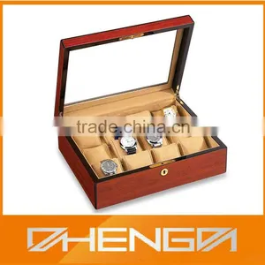 Hot!!! Customized China Manufacturer Personalized Luxury Souvenir Products Wooden Watches Box Wholesale(ZDW14-002) thumbnail-5