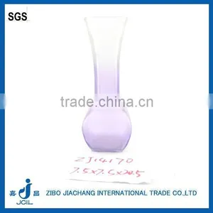Manufacture Purple Glass Vase Frosted thumbnail-1