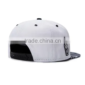 Custom Design Your Own Logo 100% Acrylic Snapback 3d Custom Embroidery thumbnail-3