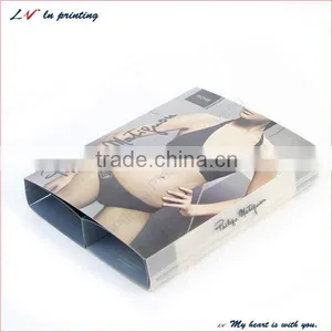 High Quality Pet Clear Packaging Box for Underwear Made in Shanghai thumbnail-1