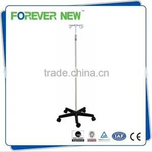 YXZ-027 IV Pole With Four Hooks One-hand-adjustment iv Stand Pole thumbnail-2