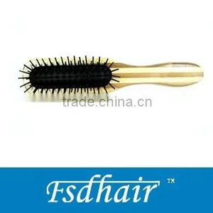 Narrow Bamboo Hair Brush thumbnail-1